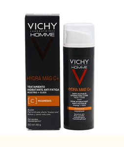 Vichy Homme Hydra Mag C+ Κρέμα Προσώπου για Ευαίσθητες Επιδερμίδες 50ml