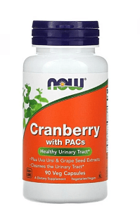 Now Foods Cranberry With Pacs 90vegCaps