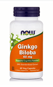 Now Foods Ginkgo  Biloba 60veg caps