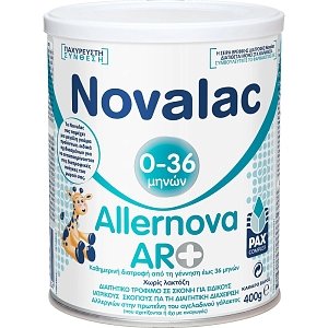 Novalac Allernova AR+ Ειδικό Γάλα σε σκόνη από 0-36 Μηνών 400g