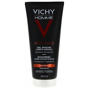 Vichy Homme Hydra Mag C Shower Gel Ανδρικό Αφρόλουτρο 200ml 