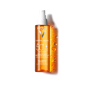 Vichy Capital Soleil Cell Protect Oil SPF50+ 200ml