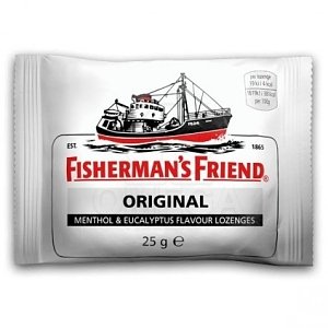 Fisherman's Friend Original Καραμέλες με Γεύση Μινθόλης & Ευκαλύπτου 25g