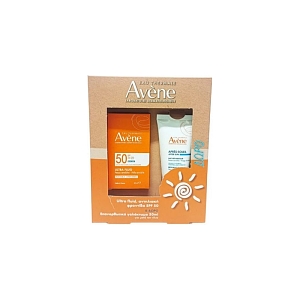 Avene Eau Thermale Promo Ultra Fluid Invisible Spf50+ 50ml και Δώρο After Sun 50ml