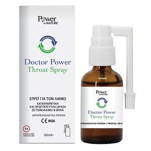 Power of Nature Doctor Power Throat Spray Σπρέι για τον Λαιμό 30ml
