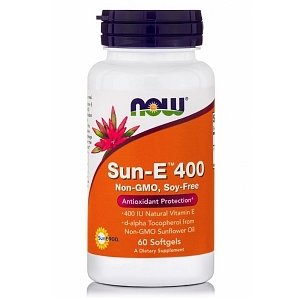 Now Foods Sun-E 400 Antioxidant Protection 60softgels