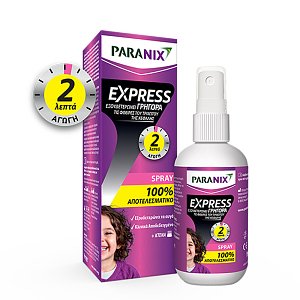 Paranix Express Αντιφθειρικό Σπρέι 95ml + Χτένα