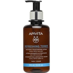 Apivita Refreshing Toner Καταπραϋντική & Eνυδατική Λοσιόν Προσώπου Λεβάντα & Honey 200ml