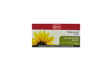 Lanes Vitamin E 400IU Αντιοξειδωτική Προστασία 30caps