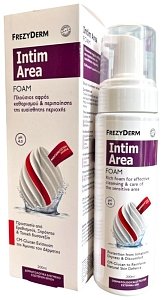 Frezyderm Intim Area Foam Αφρός Καθαρισμού & Ενυδάτωσης της Ευαίσθητης Περιοχής 200ml