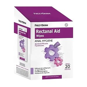 Frezyderm Rectanal Aid Μαντηλάκια για Αιμορροΐδες & Ραγάδες Πρωκτού 20τμχ