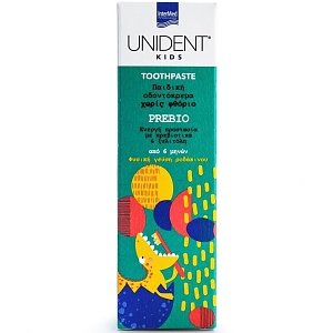Intermed Unident Kids Toothpaste Prebio 6m+ Peach Flavor 50ml