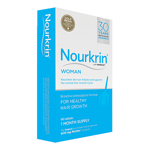 Nourkrin® WOMAN Συμπλήρωμα Διατροφής για την Αραίωση & την Απώλεια Μαλλιών των Γυναικών 60tabs