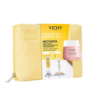 Vichy Promo Neovadiol Rose Platinum Αντιρυτιδική Κρέμα Ημέρας 50ml & Meno 5 Bi-Serum 5ml & Capital Soleil SPF50+ 3ml