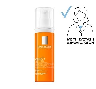 La Roche-Posay Vitamin C+ Multi- Dose Αντιγηραντικό Τζελ με Αντιοξειδωτικό Σύμπλεγμα που Διορθώνει Ρυτίδες, Πόρους και Θαμπή Όψη 40ml