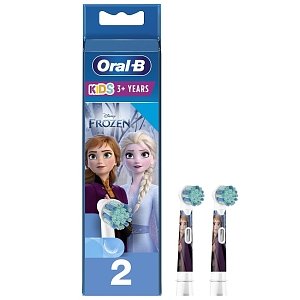 Oral-B Kids Frozen II Electric Toothbrush Replacement Heads Extra Soft 2 Τεμάχια