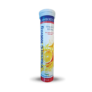 Lamberts Vitamin C 1000mg Γεύση Πορτοκάλι 20αναβρ.δισκία