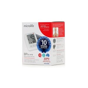 Microlife Promo BP B3 Afib Ψηφιακό Πιεσόμετρο Μπράτσου 1 τεμάχιο & Δώρο Ψηφιακό Θερμόμετρο MT 3001