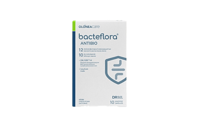 Olonea BacteFlora Antibio για Προστασία του Γαστρεντερικού Συστήματος κατά την Περίοδο Λήψης Αντιβίωσης10 Κάψουλες