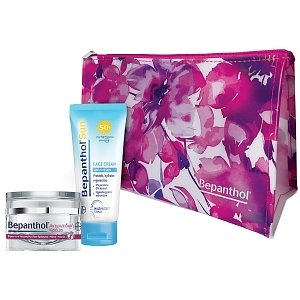 Bepanthol Promo Νεσεσέρ Anti Age Cream 50ml & Δώρο Sun Face Cream for Sensitive Skin Spf50+, 50ml.