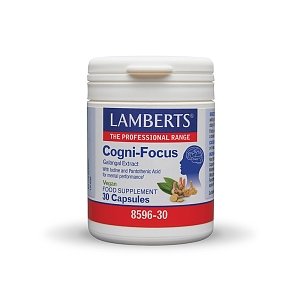 Lamberts Cogni-Focus για την πνευματική εγρήγορση και τη συγκέντρωση 30caps