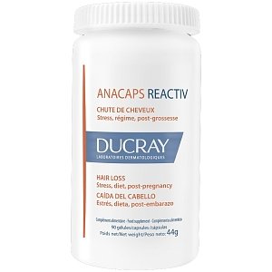 Ducray Anacaps Reactiv Συμπλήρωμα Διατροφής, Κατά της τριχόπτωσης  90 caps