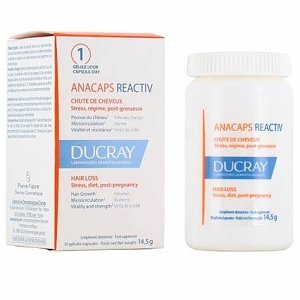 Ducray Anacaps Reactiv Συμπλήρωμα Διατροφής Για Την Αντιμετώπιση Της Αντιδραστικής Τριχόπτωσης 30 Κάψουλες