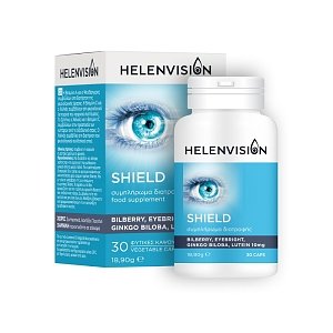 Helenvita Vision Shield Συμπλήρωμα Διατροφής για τα Μάτια 30 caps