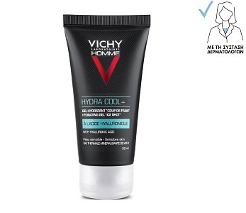 Vichy Homme Hydra Cool+ Ενυδατικό Τζελ για Πρόσωπο & Μάτια 50ml