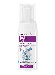 Frezyderm Intim Aid Cranberry Foam Αφρός Καθαρισμού (PH 5 ) για την Ευαίσθητη Περιοχή 100ml