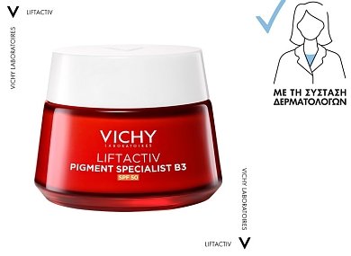 Vichy Liftactiv Pigment Specialist B3 SPF50 Κρέμα Προσώπου κατά των Κηλίδων 50ml
