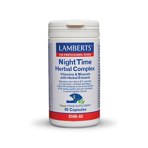 Lamberts Night Time Herbal Complex για εύκολο ύπνο 60 caps