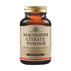 Solgar Magnesium Citrate Powder σε Σκόνη 108g