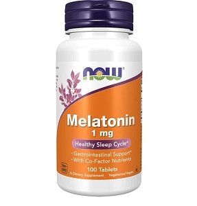 Now Foods Melatonin 1mg 100tabs