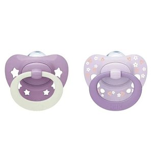 NUK First Choice Classic Day & Night Πιπίλες 18-36m, 2τμχ