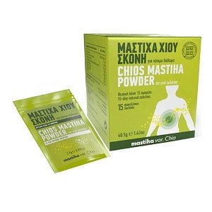 PharmaQ Mastiha Var. Chia Chios Mastiha Powder Μαστίχα Χίου Σκόνη 15x2,7g