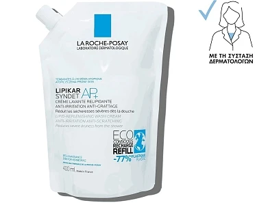 La Roche Posay Lipikar Syndet AP+ Refill Αφρόλουτρο για Ατοπική Δερματίτιδα 400ml