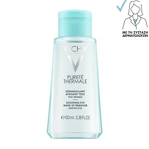 Vichy Purete Thermale Καταπραϋντικό Ντεμακιγιάζ Ματιών 100ml