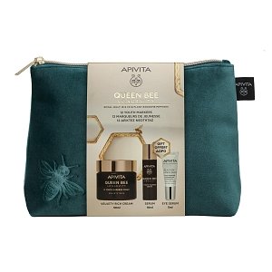 Apivita Promo Queen Bee Longevity 12 Δείκτες Νεότητας με Πλούσιας Υφής Κρέμα 50ml & Δώρα Serum 10ml και Εye Serum 5ml