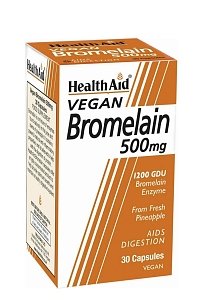 Health Aid Bromelain 500 mg 30 veg.caps