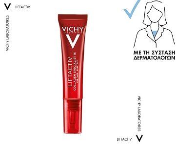 Vichy Liftactiv Collagen Specialist 16 Eye Cream 15ml Αντιγηραντική Κρέμα Ματιών για Ρυτίδες, Σακούλες, Μαύρους Κύκλους & Χαλάρωση