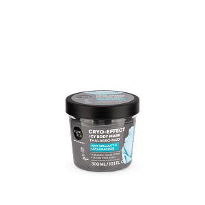 Organic Shop Cryo-Effect Icy Body Mask Thalasso Κατά της Κυτταρίτιδας & για Σμίλευση Σώματος με Θαλάσσια Λάσπη, Βιολογικό Ευκάλυπτο & Vegan Κολλαγόνο 300ml