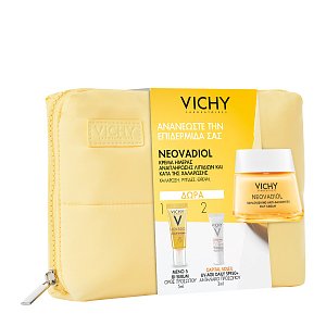 Vichy Promo Neovadiol Replenishing Anti-Sagginess Day Cream 50ml & Meno 5 Bi-Serum 5ml & Capital Soleil UV-Age Daily Spf50+ 3ml