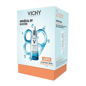 Vichy Mineral 89 Booster Ενυδατικό Serum 50ml & ΔΩΡΟ UV-DAILY Αντηλιακό Προσώπου 15ml