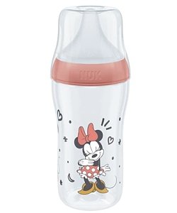 NUK Disney Minnie Mouse Perfect Match Μπιμπερό με Μαλακή Θηλή Σιλικόνης από 3 Μηνών 260ml
