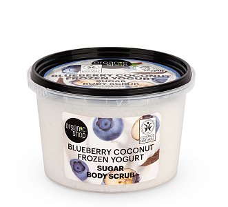 Natura Siberica Scrub Σώματος Blueberry Coconut Frozen Yogurt 250ml