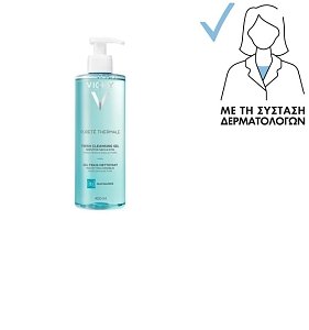 Vichy Purete Thermale Fresh Cleansing Gel Δροσερό Τζελ Καθαρισμού Προσώπου 400ml