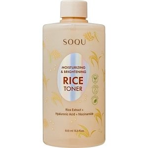 Soqu Moisturizing & Brightening Rice Tone 500ml