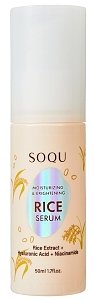 SOQU Moisturizing & Brightening Rice Serum 50ml