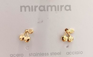 Inoplus Σκουλαρίκια Mini Earrings (κεράσι) ART D5459C125-1, 1 Ζευγάρι